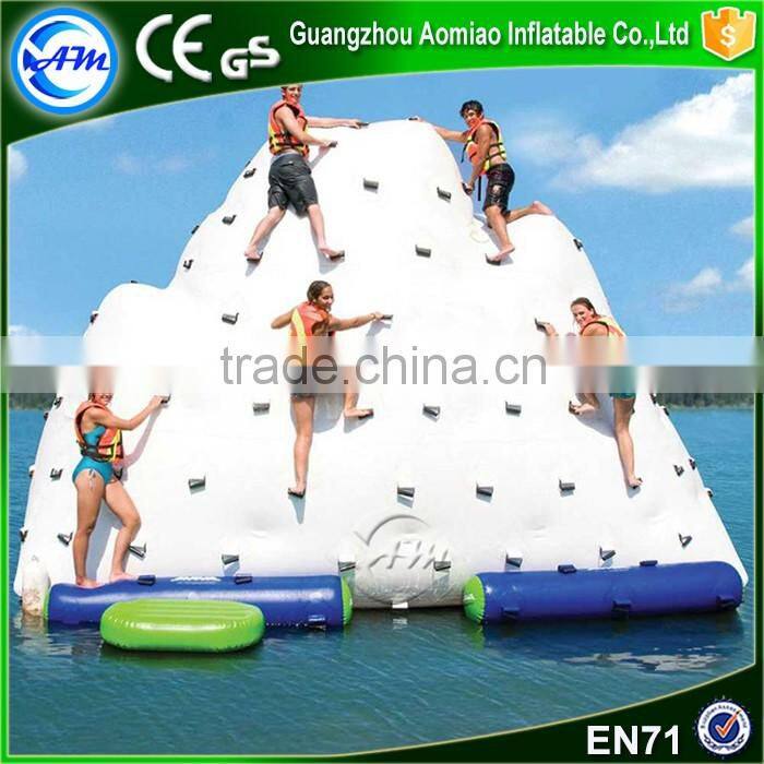 water park design inflatable kids outdoor climbing wall