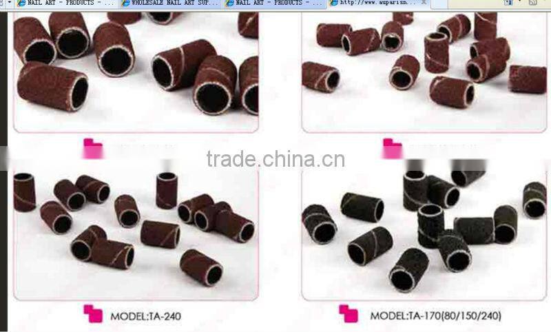 12pcs/set Golden Electric Nail File Drilling Bits -Ti-Plated -for Nail Art / Manicure / Polishing Machine - wholesale