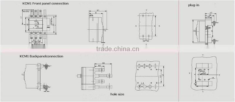 shipping from china ,4pole 630amp residualcurrent circuit breakers