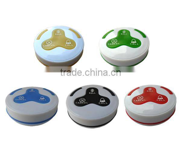 Restaurant transmitter and receiver wireless pager system K-2000AT+H3