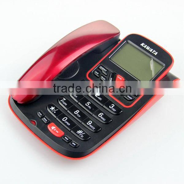 Exclusive model talking caller id corded telephone