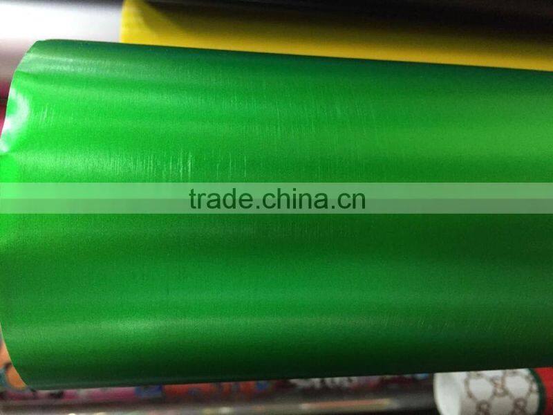 Best selling chrome brushed 1.52*20m with air bubble free