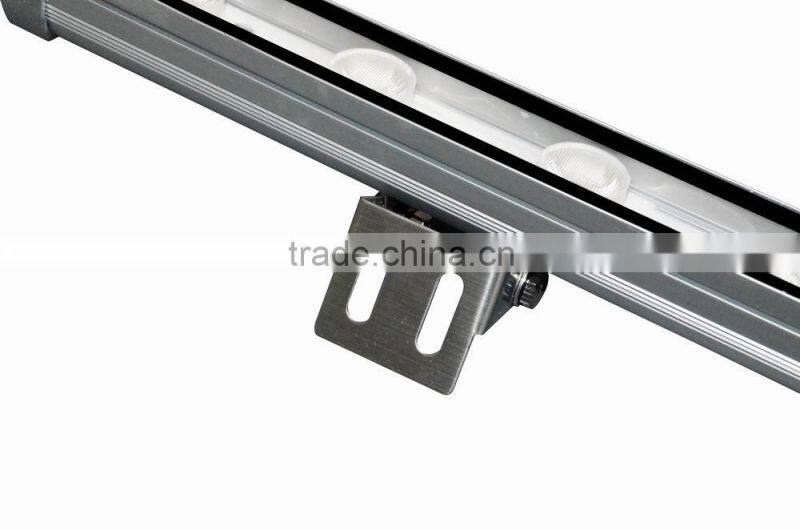 Edgelight aluminium led strip bar for outdoor use , programmable waterproof led strip light ,CE/ROHS/UL LED lighting wall washer
