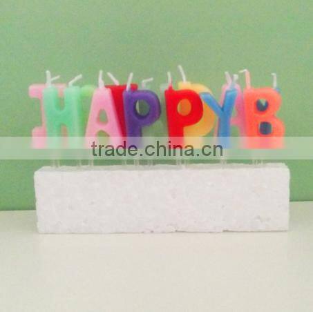 Birthday Letter Candle