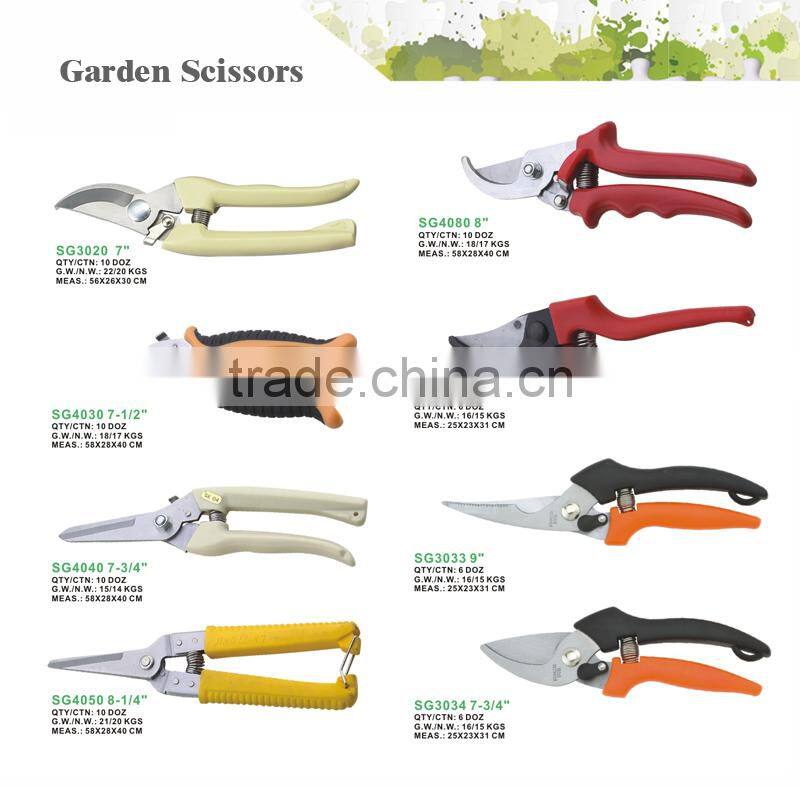 Popular 10" plastic ABS/PP handle long blade scissors