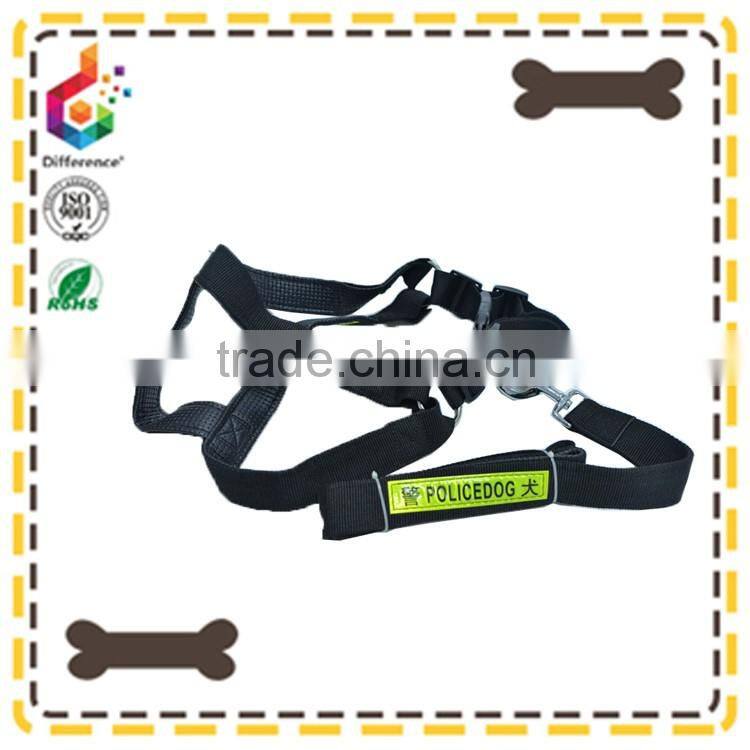 Army green double deck working army-dog dog collar dog leashes