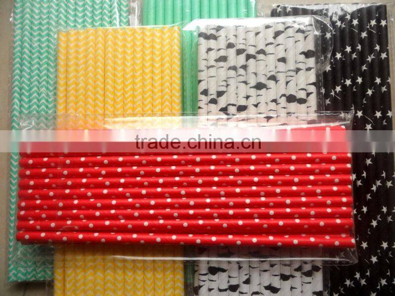 Flexible Paper Drinking Straw