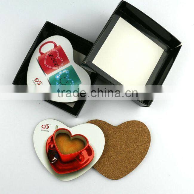 Promotional cheap printed beer glass coaster for sale