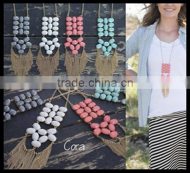 Turkish Indian alloy Boho Necklace coin statement necklace