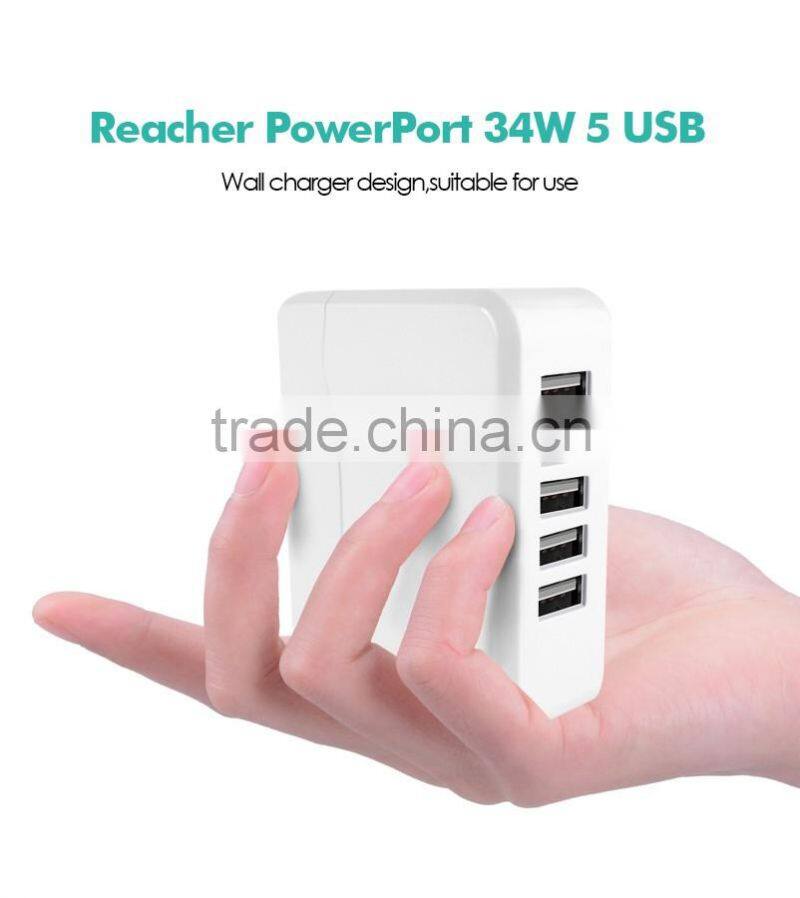 universal travel adapter with usb charger 5v 6.8A for iphone/for ipad