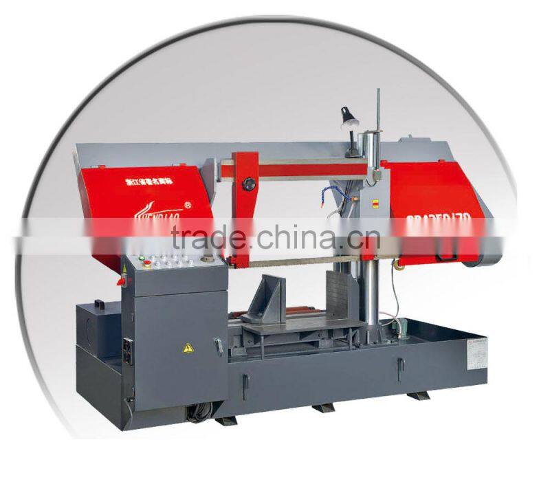 automatic band saw machine carbon bar cutting round tube cutting