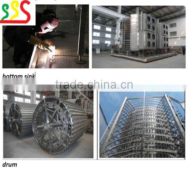 iqf spiral freezer with compact structure