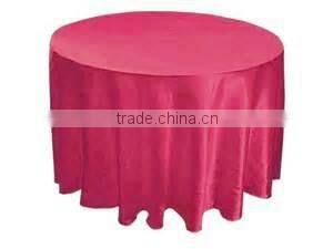 2015 hot sell satin banquet table cloth for wedding banquet hotel