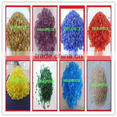 Garden decorative glass mirror chips
