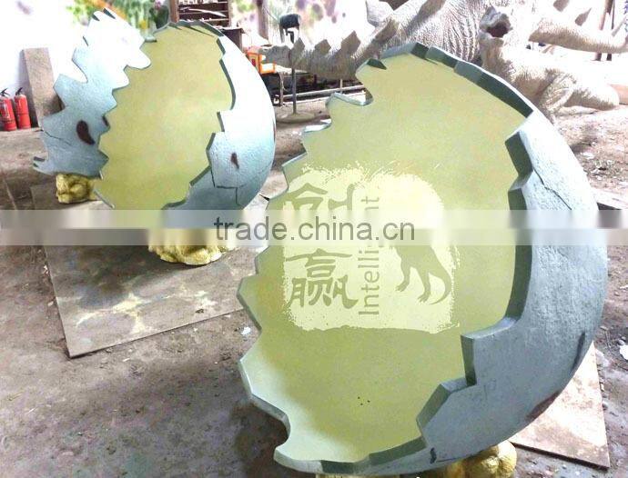 2014 Outdoor fiberglass dinosaur egg for sale