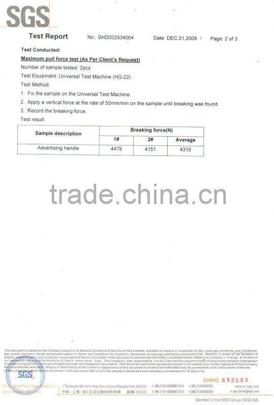 WELDON high quality city bus handle