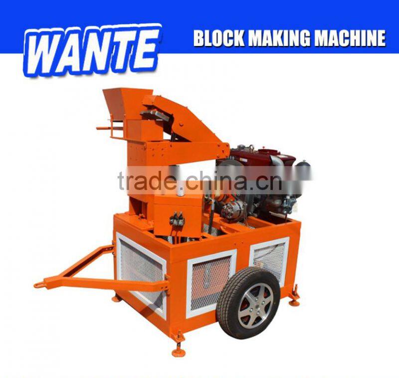 Low investment WT1-20 solid brick making machine from canada