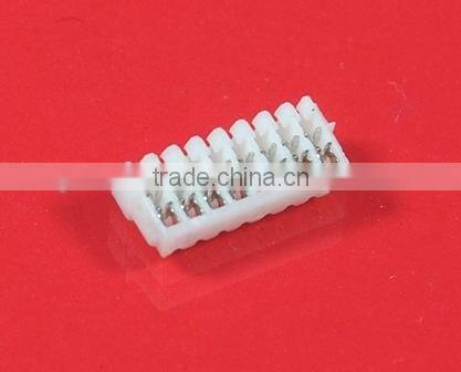 0.8mm Pitch Plastic Housing 02~10, 12, 14~17, 20 pins Electronics Product IDC Connector