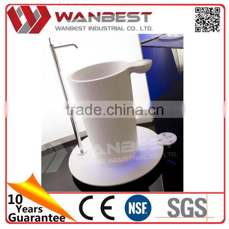 The Most Popular crazy selling freestanding marble wash basin