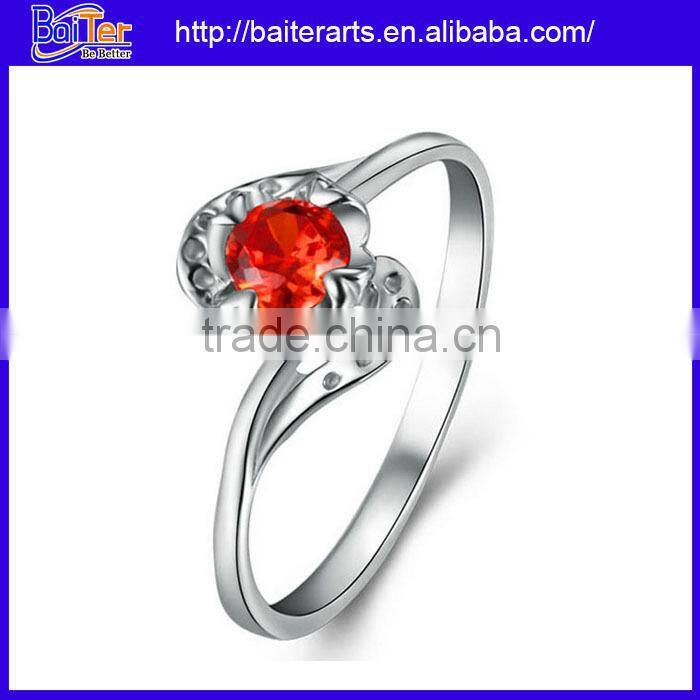 Wholesale 925 sterling silver bezel setting band ring,silver promise rings for men