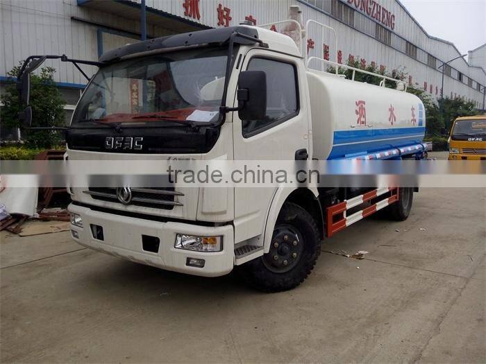 New Dongfeng 10 CBM Stainless Steel Water Bowser Truck