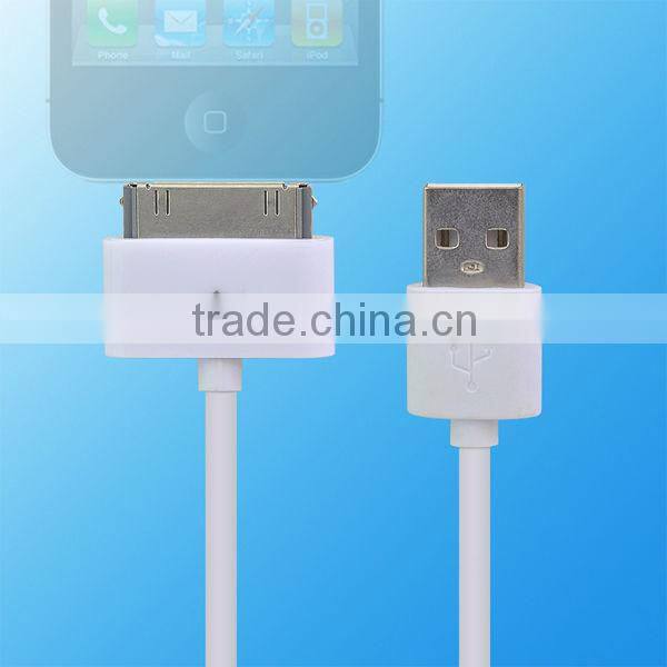 factory supply usb cable types for iPhone 3&4