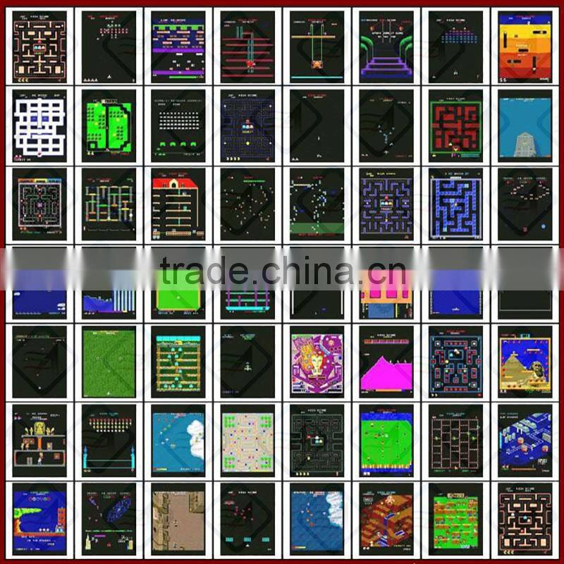 19'' LCD Jamma Board Pacman Classical 60 in 1 Cocktaill Mini Arcade Machine