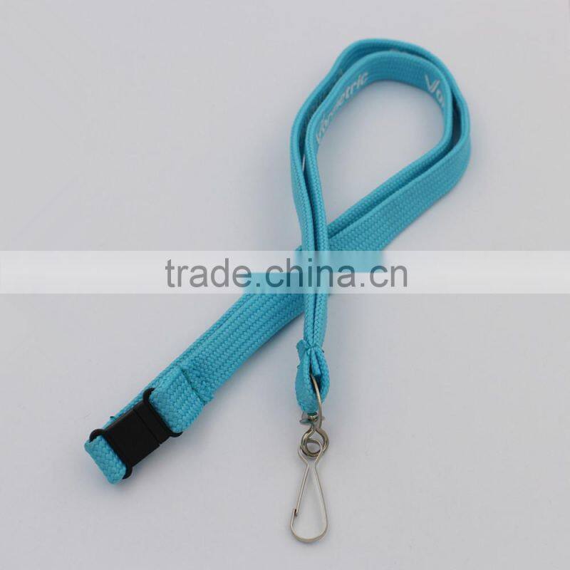 Custom ecofriendly polyester lanyard neck strap key chain