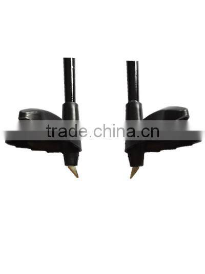 one section carbon fiber ski poles