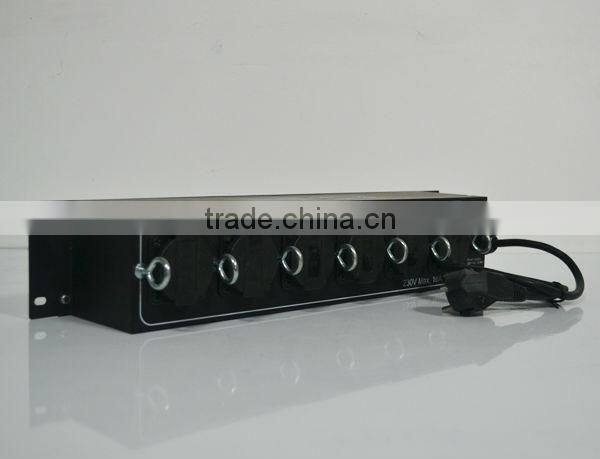 6 Plugs 1 Swith Power Mixer Console supply Powered electrical switch board