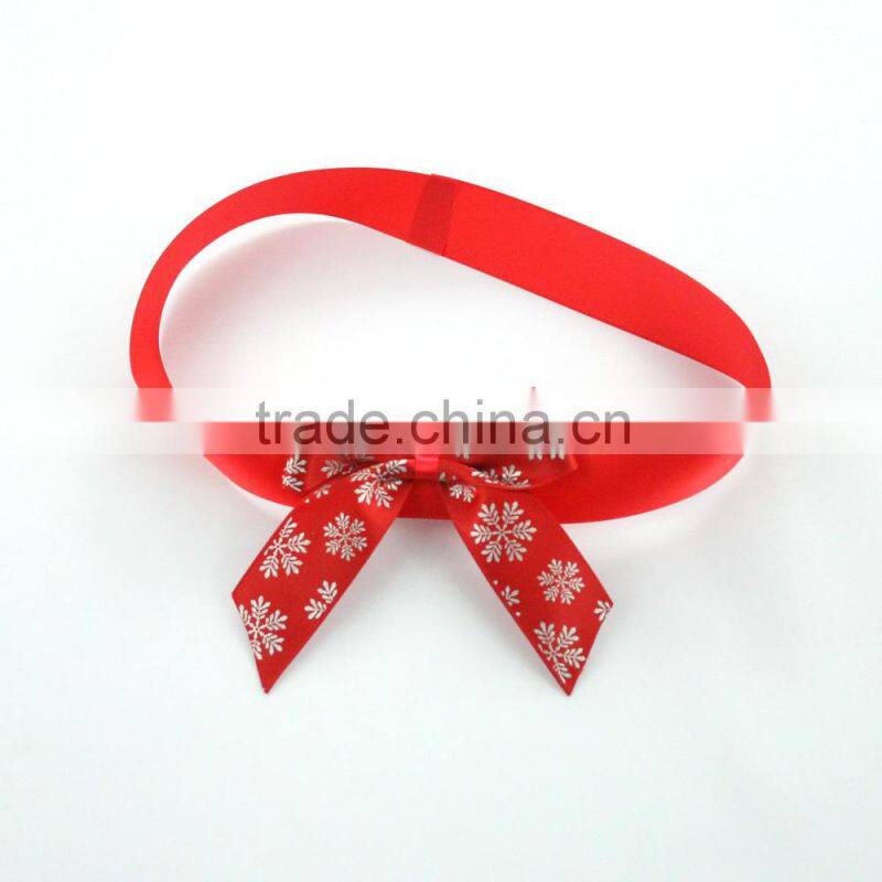 Wedding gift packing satin ribbon bow
