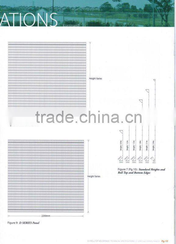 BRC Wire Mesh Fence (Hot-dip Galvanized)