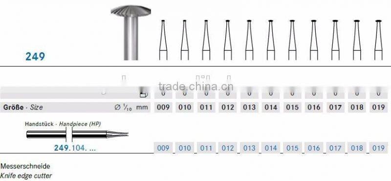 Komet Knife edge cutter Burs