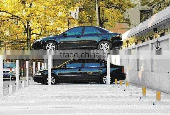 Two Level Pit Stack Car Parking