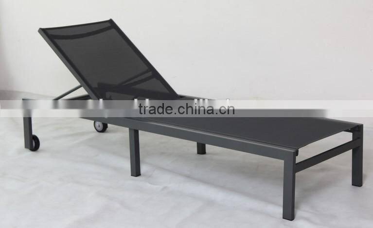 soft sling sun bed for garden furniture