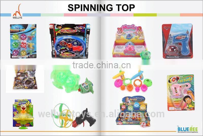 Best sell plastic spinning top toy spinning top with light music light up spinning top China Manufacturer