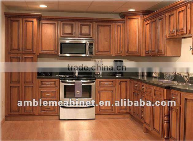 Chestnut Solid Wood Kitchen Cabinets