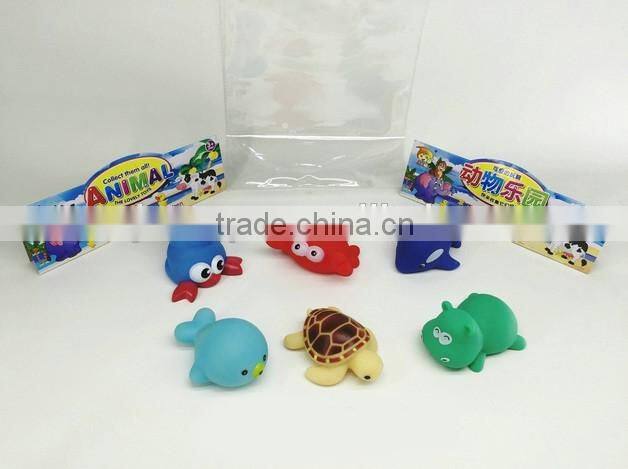 Bath Squirt Dolphin tortoise Toy set for wholesale