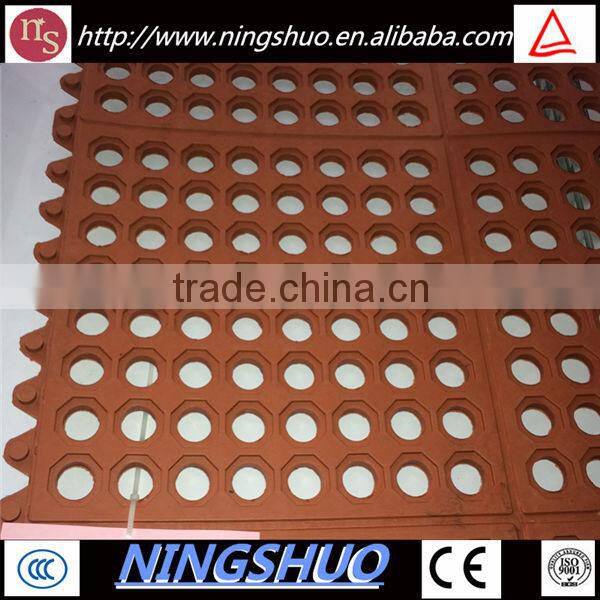 China supplier of anti slip outdoor boat rubber flooring