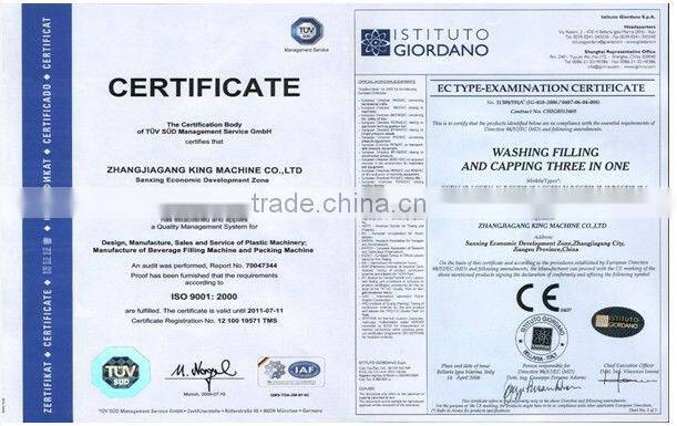 5 Gallon Barrelled Mineral Water Filling Machine / Line