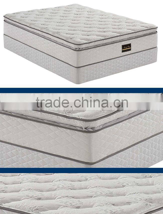 high class elastic faom pocket spring mattress hotel