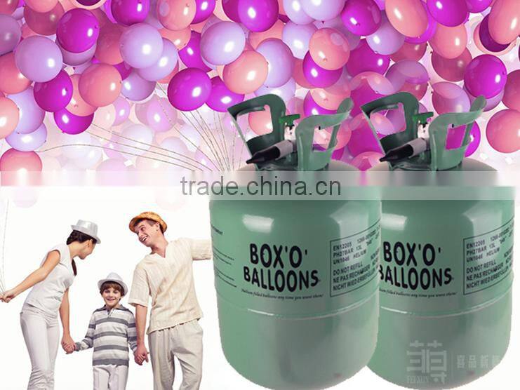 Hot sale 99.999% helium gas cylinder