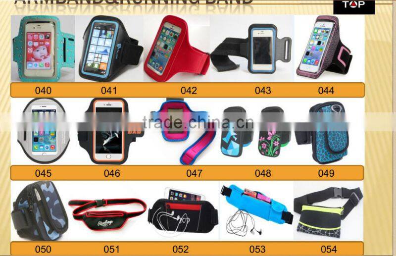 Hot Selling Adjustable sports Armband for Iphone 6 outdoor activity armband for sale
