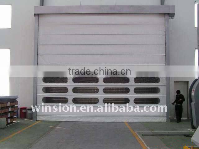 High quality folding pvc speed door
