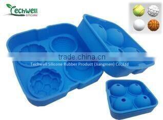 baking tools 4pcs set 250ML collapsible silicone measuring cups and spoon set