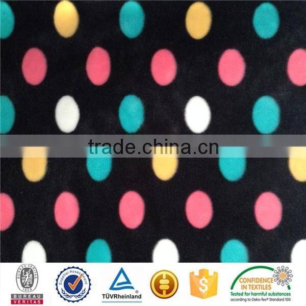 Polyester Spandex Digital Print Knit Fabric For Dress