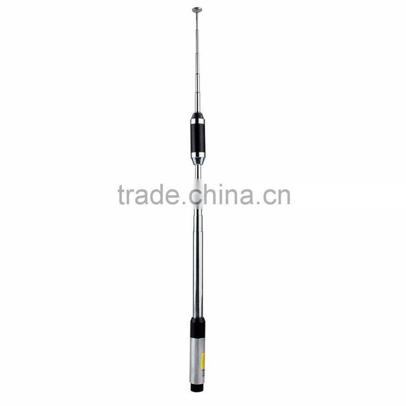 Handheld RH770 SMA-M Dual Band 144MHz/430MHz Radio Telescopic Antenna for YAESU