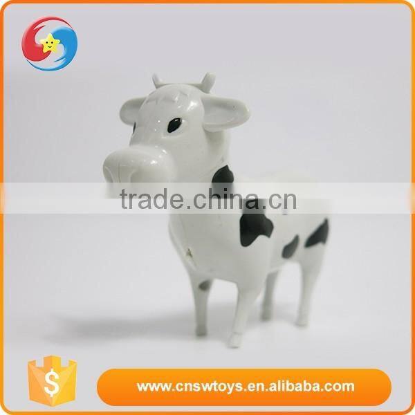 2016 new design eco-friendly plastic farm cute animal toys