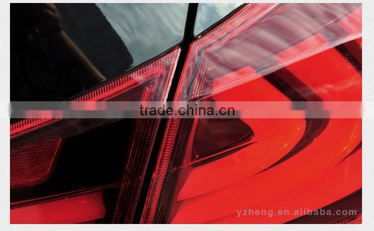 CE CCC emark certification custom car led lights gold supplier car lighting accessories tail light led