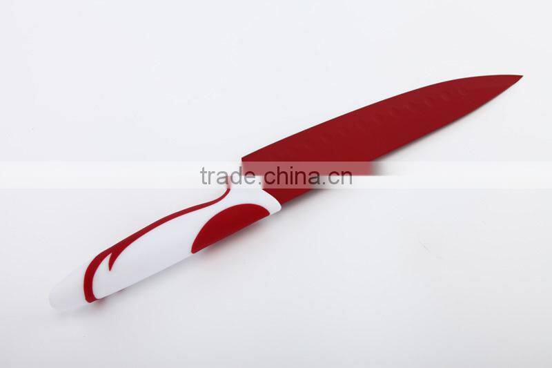 Stainless steel Knife set with Paper Box coloured kitchen tools chopping vegetable